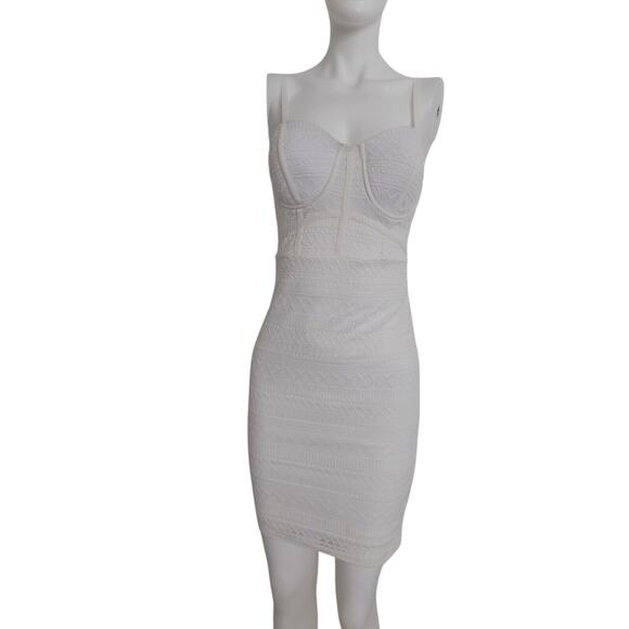 GUESS sundress cream lace size Small - Picture 4 of 10